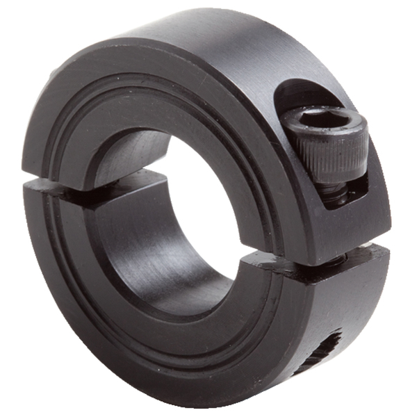 Climax Metal Products 65mm ID 2Pc Metric Clamp Collar, Stl, Bo M2C-65